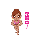 Princess muscle-nao.（個別スタンプ：18）