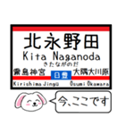 九州 日豊線(鹿児島-宮崎) 今この駅だよ！（個別スタンプ：12）