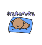 なまいきな犬のスタンプ（個別スタンプ：8）