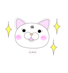 毎日使える！かわいい猫スタンプかっちゃん（個別スタンプ：7）