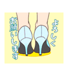 ヒール女子（個別スタンプ：10）