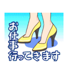 ヒール女子（個別スタンプ：15）