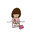 今日のイラスト6（個別スタンプ：16）