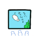 絵が下手すぎるあざらしさんの日常（個別スタンプ：2）