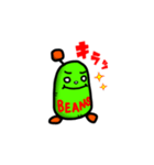 BEANS GREEN COLOR（個別スタンプ：13）