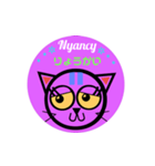 Nyancy☆挨拶（個別スタンプ：4）