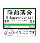 仙山線(仙台-山形) 今この駅だよ！タレミー（個別スタンプ：8）