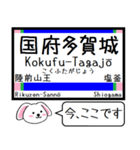 宮城 仙石東北ライン この駅だよ！タレミー（個別スタンプ：5）