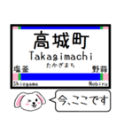 宮城 仙石東北ライン この駅だよ！タレミー（個別スタンプ：7）