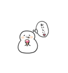 もち雪だるま（個別スタンプ：40）