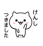 【けんし】が使うねこ（個別スタンプ：16）