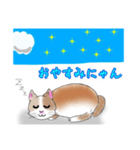 ミックス猫（個別スタンプ：4）