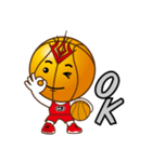 バスケットボールのキッド〜マイ・ザオ（個別スタンプ：3）