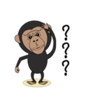 キモかわチンパンジー（個別スタンプ：27）