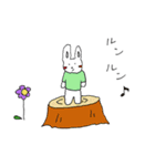 runrunrabit（個別スタンプ：7）