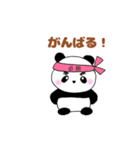 ぽちゃ可愛いパンダさん☆お買い得40set（個別スタンプ：11）