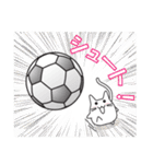 猫ぽんサッカー（個別スタンプ：11）