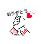 HAND SIGN ♡おしゃれシンプルスタンプ（個別スタンプ：7）