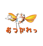 仕事も、恋も。課長 アブラゼミ（個別スタンプ：9）