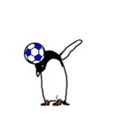 アデリーペンギンのサッカー（個別スタンプ：14）