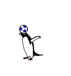 アデリーペンギンのサッカー（個別スタンプ：16）