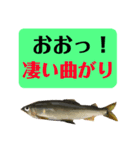 【デカ文字版2】鮎釣り中に使えるスタンプ（個別スタンプ：11）