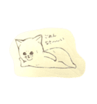 手書きねこさん（個別スタンプ：7）