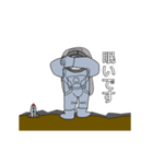 宇宙飛行士のあいさつ（個別スタンプ：7）