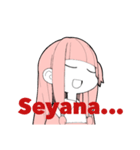 Seyana！アカネチャン（個別スタンプ：9）