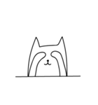 ねこがいます。（個別スタンプ：5）