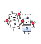 FAXだいすきペラ～FNX30周年記念編～（個別スタンプ：3）