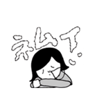 しんぷるな感じの女の子（個別スタンプ：26）