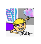 金髪2ブロック～み・みざわ～2（個別スタンプ：3）