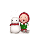 【冬#1】レッドタオルの【クリスマス】（個別スタンプ：7）