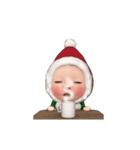【冬#1】レッドタオルの【クリスマス】（個別スタンプ：13）