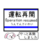 常磐線(日暮里-水戸)今この駅だよ タレミー（個別スタンプ：38）