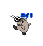 サッカーアニマルズ（個別スタンプ：14）