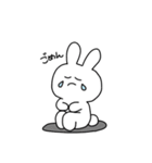 ちやほやされたいうさぎ（個別スタンプ：24）