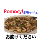 食べ物の写真 ポーランド語と日本語（個別スタンプ：26）