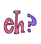 英語のすたんぷです（個別スタンプ：3）