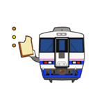 食パン電車スタンプ（個別スタンプ：4）