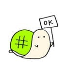 かめくじ（個別スタンプ：1）