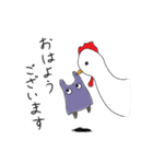 シャイだけど主張したい。（個別スタンプ：10）