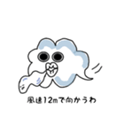 お天気野郎くも助くん（個別スタンプ：1）