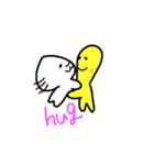 しろ猫ムー（個別スタンプ：5）
