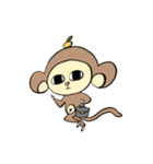 さるもちくん（個別スタンプ：5）