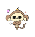 さるもちくん（個別スタンプ：11）