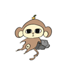 さるもちくん（個別スタンプ：16）