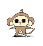 さるもちくん（個別スタンプ：17）