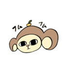 さるもちくん（個別スタンプ：22）